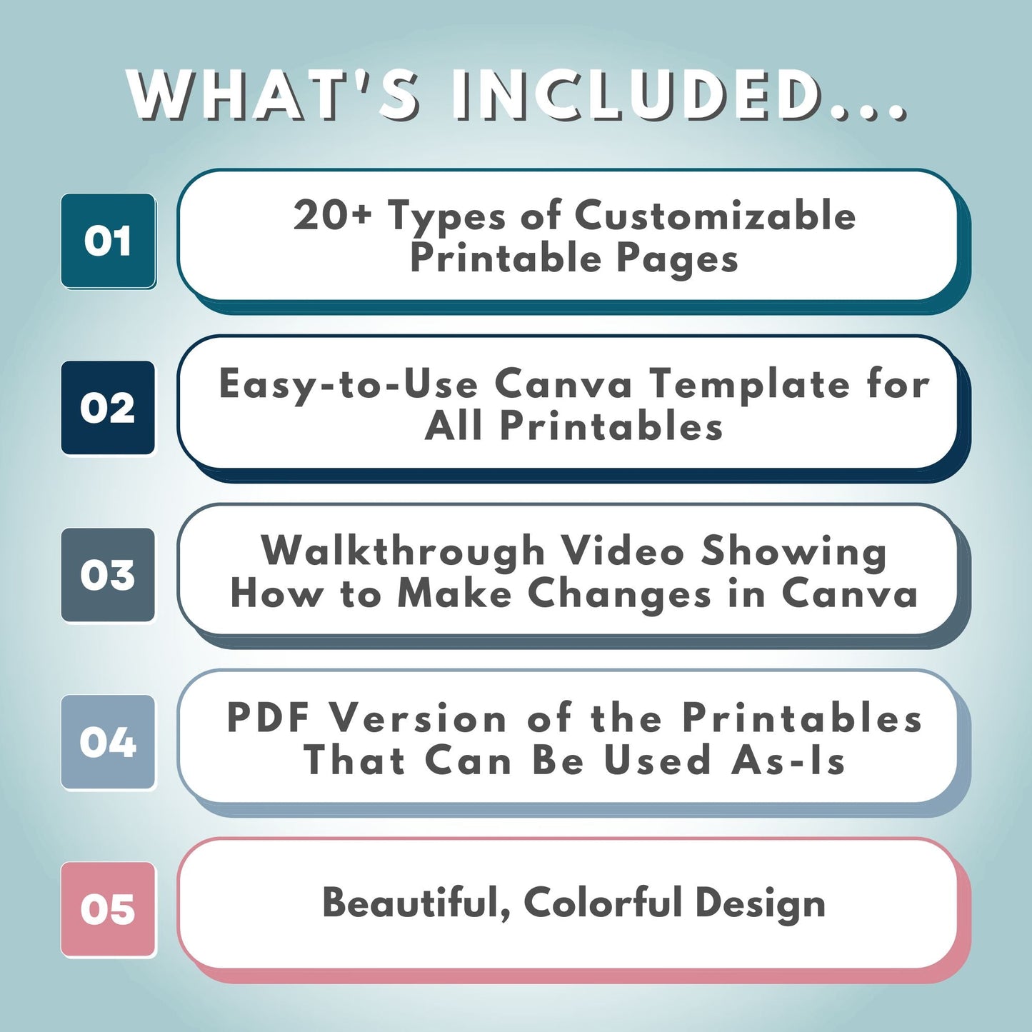 Editable Emergency Binder Canva Templates