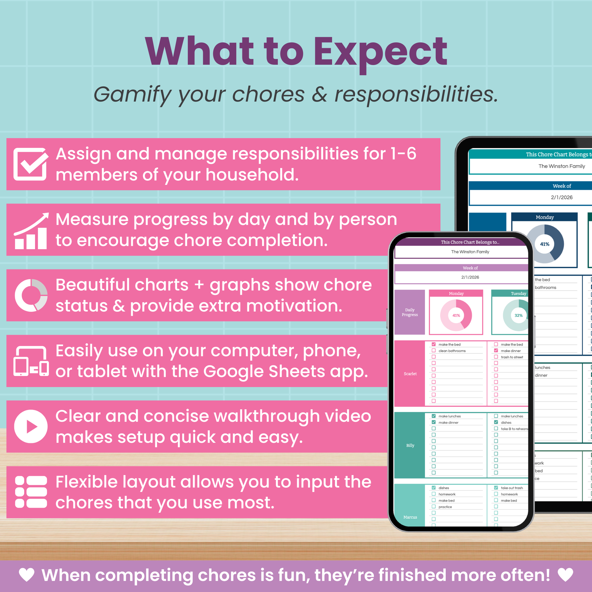 Love Your Home Spreadsheet Bundle
