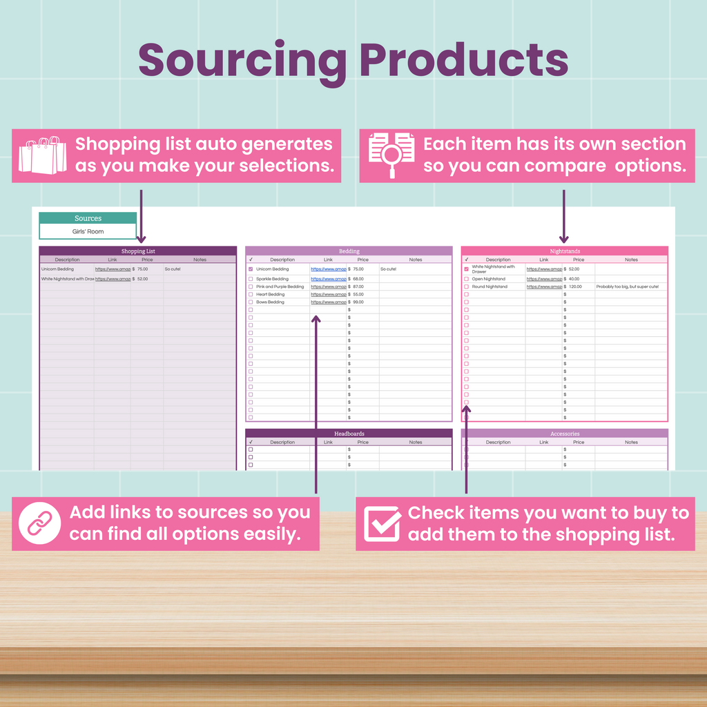Love Your Home Spreadsheet Bundle