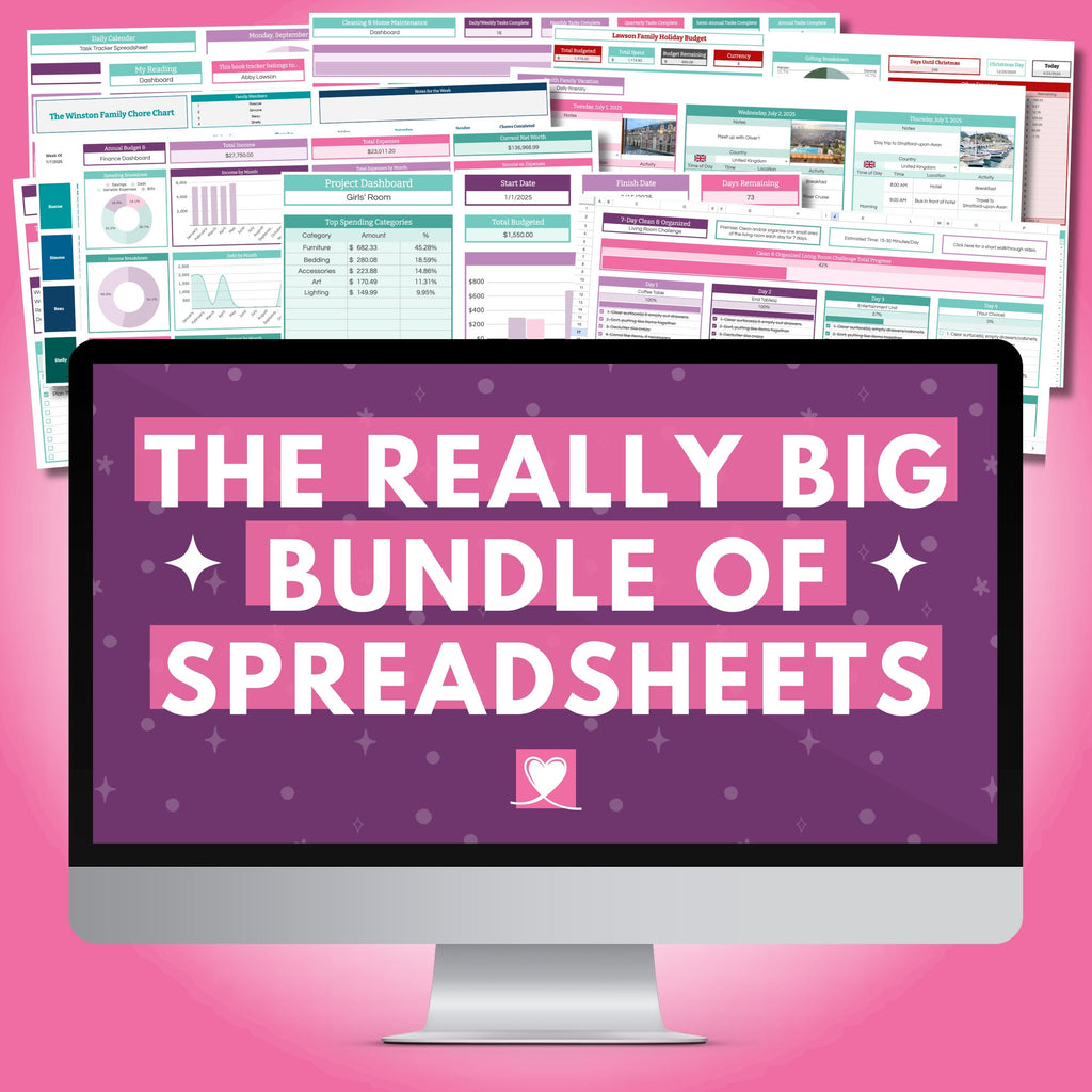 The Really Big Bundle of Spreadsheets